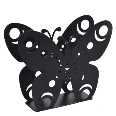 Table Decoration Butterfly Shape Iron Napkin Holder