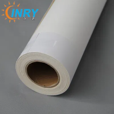 Stretched Satin Semi-Glossy 380GSM Inkjet Printable Pure Cotton Canvas Art Fabric Roll Premium Printing Wholesale