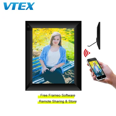  Multiple OSD Language and Sizes Touch Panel Cloud Sharing Photo Frames Set