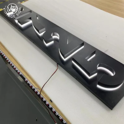  Letters Metal Custom Backlit Signs LED House Number