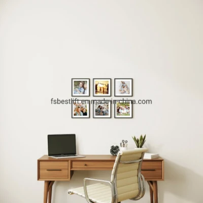  New Design Bestile Square Restickable Removal Photo Frames for Wall Art