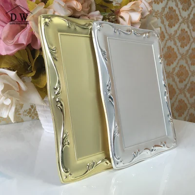  Vintage European Antique Rectangular Desktop or Wall Hanging Wooden Picture Photo Frames
