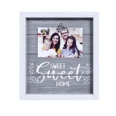  Inspirational Collage Picture Frame Photo Frame with Silver Metal Clips