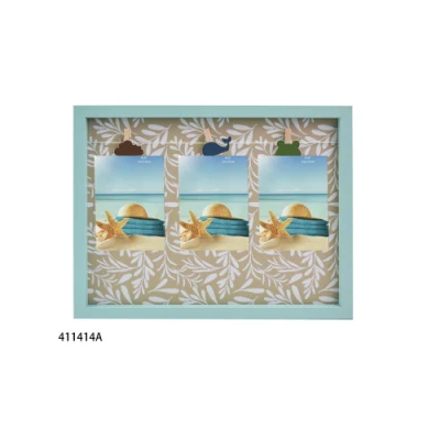  Antique MDF Distressed Wooden Collage Photo Frame for Home Decor