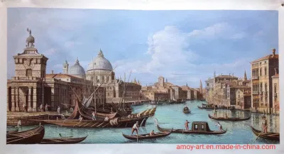 100% HP Large Venice Oil Painting for Sale