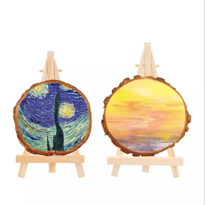  Customize Decoration Display Mini Wood Table Paint Easels