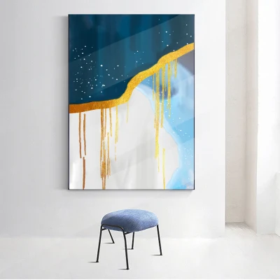 Abstract Lines Modern Luxury 3 Piece Canvas Wall Art Printing Home Room Decoration Picture Painting Framed Decor