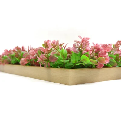 New Design Custom Fresh PE Artificial IVY Frame Plant Wall