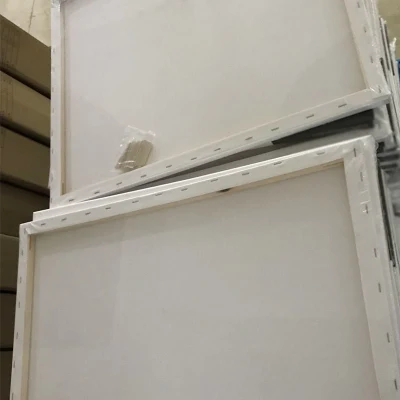  OEM 280g Cotton Blank Canvas Wooden Picture Frame Various Sizes of Artist Painting Stretched Canvas