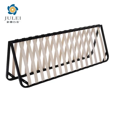  Made in China OEM ODM Iron Double/King Size Wood Bed Frame Queen Simple King Cebu