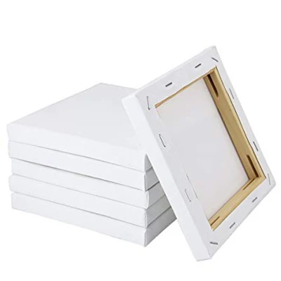  Wholesale Cotton and Linen Blend Round Stretch Canvas Frame for Artist Painting