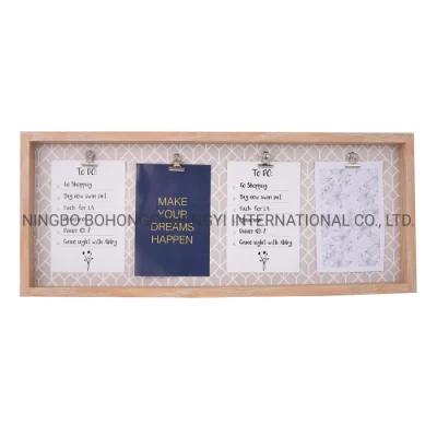  Picture Frames 4X6 with Mat Collage Picture Frame, Collage Clip Frame