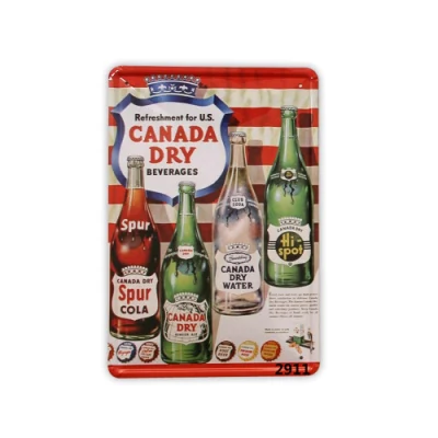  Wholesale Factory Price Aluminum Tin Sign Funny Fishing for Garage Florida Food Decorative Vintage Funny Metal Plaque Promotion Gift