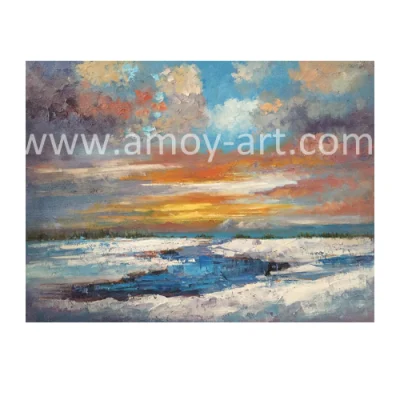  Reproduction Seascape Canvas Oil Painting for Home Decor
