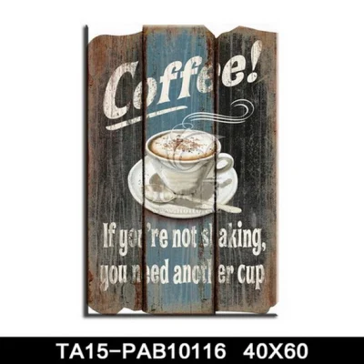  Wooden Kitchen Decor Coffee Sign Wooden Plaque