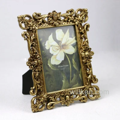  Custom Heart-Shaped Love Wedding Photo Frame Resin Antique Home Photo Frame