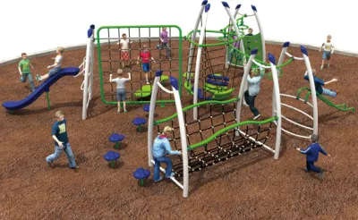 Professional Outdoor Swing Set Toddler Climbing Wall for Sale
