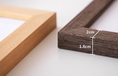 Square Solid MDF Wood Photo Frames