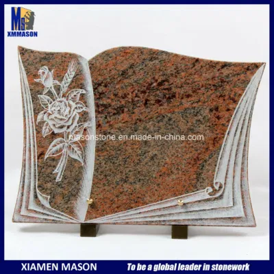  Granite Headstone Plaques for Cemetery Garden