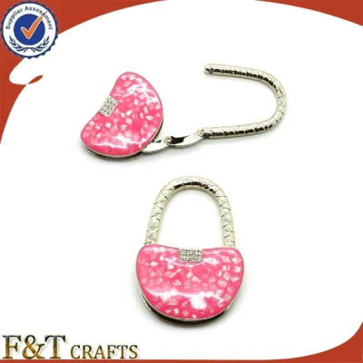  Promotional Custom Metal Foldable Bag Hanger