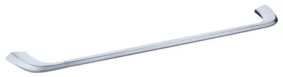 Bathroom Accessories Wall Hanging Towel Rail Polished Trendy Stainless Steel Single Towel Bar