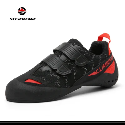  Dual-Strap Closure Hiking Shoes Snug Fit Non-Slip Wall Climbing Shoes Ex-23h8081