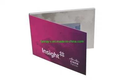  Personalize Popular 4.3inch LCD Video Brochure for Company