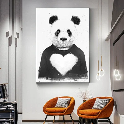  5D Pictures Landscape Paintings Animal Anime Poster Abstract Crystal Porcelain Wall Arts