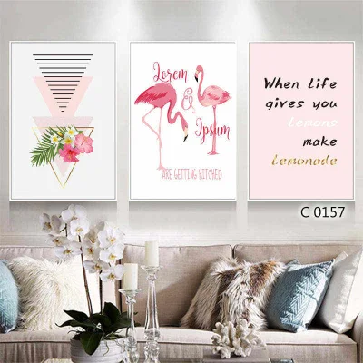 Framed 3panesl Wall Art Ideas Abstract Art Home Decor Modern Canvas Prints
