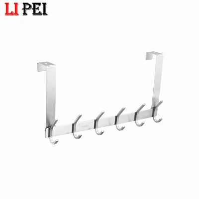 Newest Hanging Over The Door Hooks Clothes Towel Hanger for Bathroom Kitchen