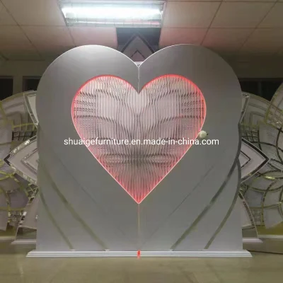 Butterfly Shaped Wedding Party Decoration Background Stand Wall