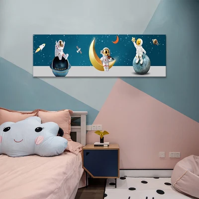  Kids Room Decor Cute Animal Colorful Picture Frames Hot Sale Children Baby Nursery Wall Art Poster with Frame