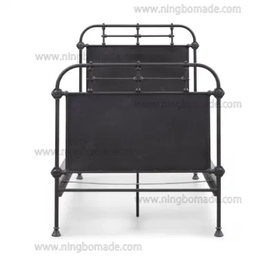  Modern Nordic Style Simple Pavilion-Style Light Luxury Iron Single Bed Frame