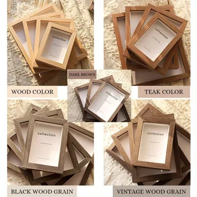  Wooden Photo Frame Simple New Wooden Photo Frame Christmas Picture Photo Frame for Table