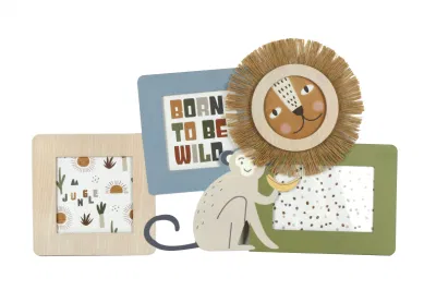  Cute Lion Design Photo Frame for Table Decoration