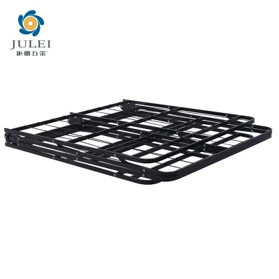  Modern Portable Folding Bed Frame Metal for Mattress Foundation