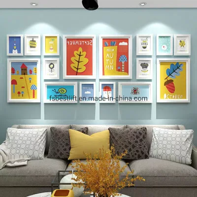 Personalised Family Get-Together Memory Photo Frames on Wall