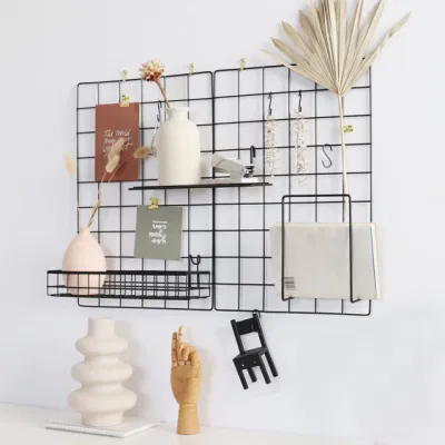  Hopesun Photo Display Grid Wall Panel Hanging Pictures Wire Grid Frame