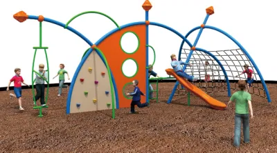Professional Outdoor Swing Set Toddler Climbing Wall for Sale