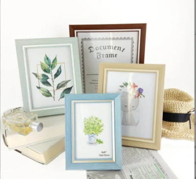  Plastic Picture Frame European 6 7 8 10 Inch Photo Wall Children A3 A4 Photo Frame ID Puzzle Picture Frame