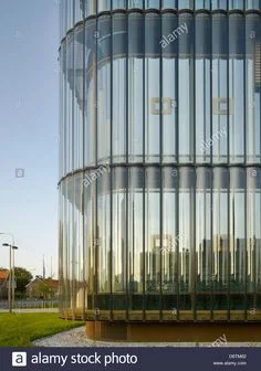  Multiple Design Forms Concealed Aluminum Frame with Double Glass Panels Curtain Wall