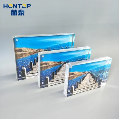 Transparent Home Decoration Professional Custom Wedding Souvenir Gift Memorabilia Acrylic Photo Picture Frame