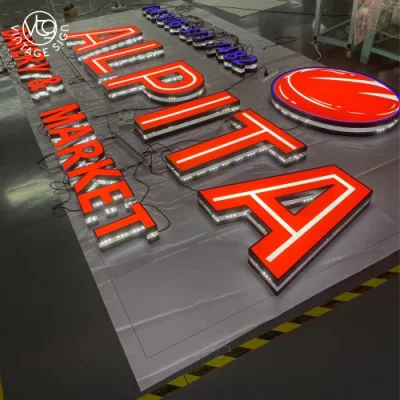  Hotel Door Custom Metal 3D House Numbers Outdoor Lights Building Floor Sign Number