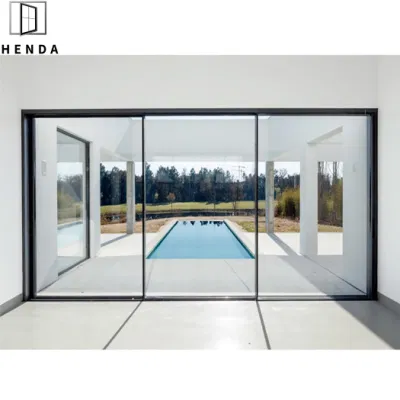  Factory Sale Australia Standard Commercial Aluminum Hanging Rail Door