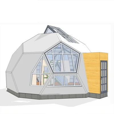  Prefab Tree Small Dome House Holiday Tiny House Office Pods Casas Modulares