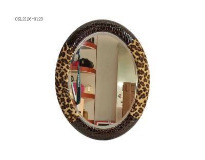  Custom European Style Round Square Leather Picture Photo Frame
