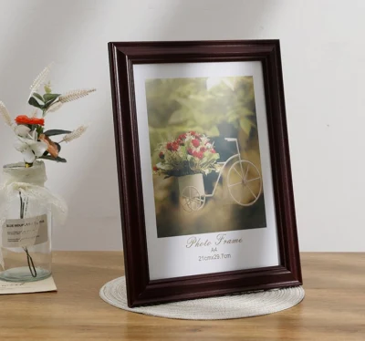  Home Decoration Photo Frame 5 &quot;6&quot; 7 &quot; DIY Wooden Desk Picture Frame