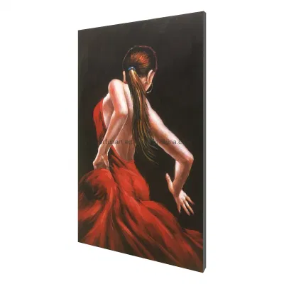 Dancer Handmade Oil Painting Good Viewing