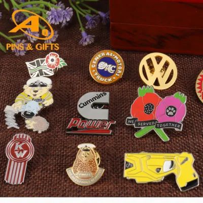 Metal Die Casting Lapel Pin Badges for Promotion Pin Tariff Code