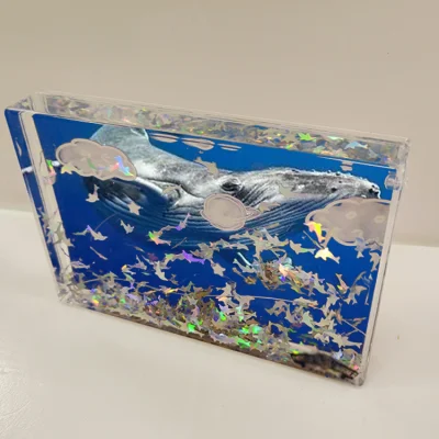  Cute Penguin Glitter 4*6 Inch Photo Frame PS Frame for Gift